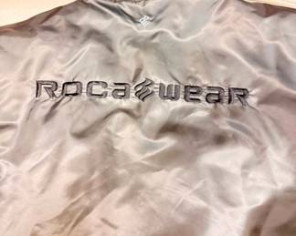 RocaWear Reversible Mens Nylon Bomber Jacket 2X