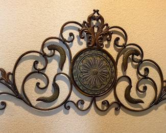 WROUGHT IRON WALL DECOR