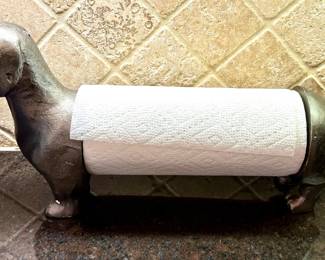 DACHSHUND PAPER TOWEL HOLDER