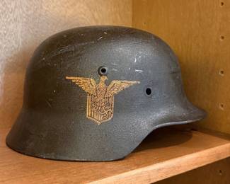 WWII LUFTWAFFE DOUBLE INSIGNIA HEER HELMET