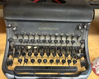 vintage Remington typewriter