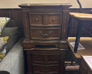 Solid wood end tables