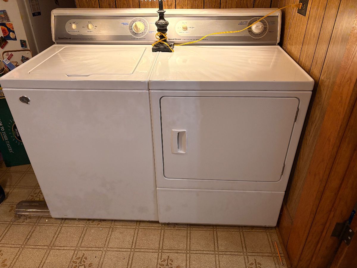 Speed Queen Washer and Dryer, sold separately