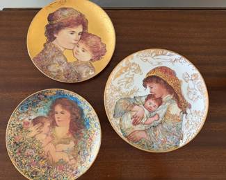 Edna Hibel plate set (more than what is pictured). Trinket box also available