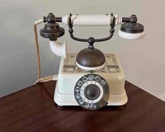 Antique rotary phone