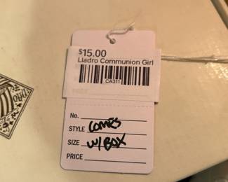 Lladro Communion Girl 