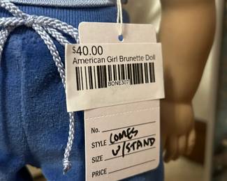 American Girl Brunette Doll 