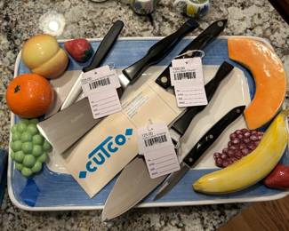 Cutco Slice "N Serve, Cutco Turn and Serve Spatula, Cutco Meat Cleaver