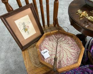 Encased Doily Serving Tray