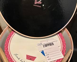 (A) Barbie 45th Anniversary Plate Set