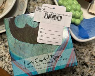 Louis Comfort Tiffany Coasters