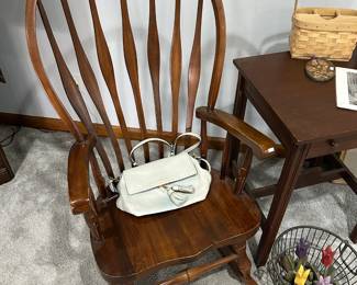 Wooden Rocking Chair 