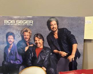 Signed Bob Seger Record