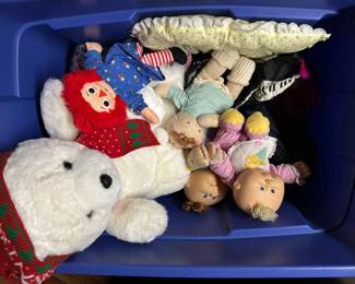 Vintage Stuffed Animals 