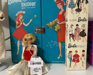 1960s Barbie & Carrying Case 