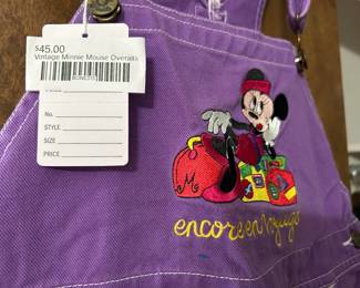 Vintage Minnie Mouse Overalls 