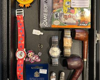 Watches, Gameboy Spongebob Squarepants Game, Pipes 