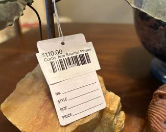 Curtis Jere Enamel Flower 