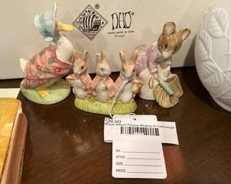 Royal Albert Flopsy Mopsy & Cottontail 