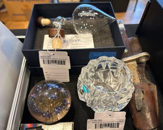 Tiffany & Co Candle Holder, Centellino Wine Aerator 