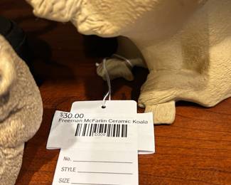 Freeman McFarlin Ceramic Koala 