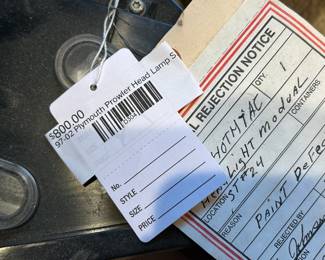 97-02 Plymouth Prowler Head Lamp 