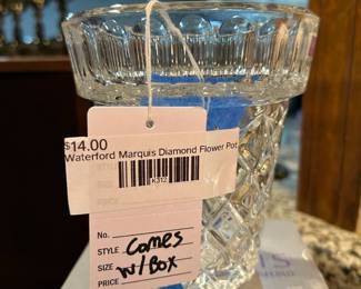 Waterford Marquis Diamond Flower Pot