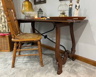 Spanish Baroque Style Walnut Console