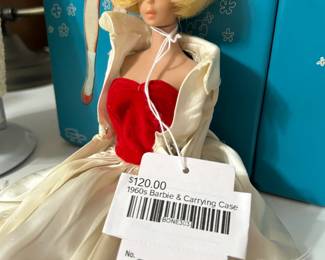 1960s Barbie & Carrying Case 