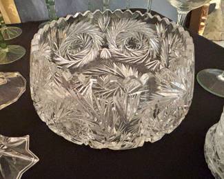Cut Glass Bowl