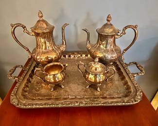 Silverplate Tea Service