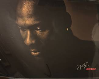 Vintage Michael Jordan poster. 
