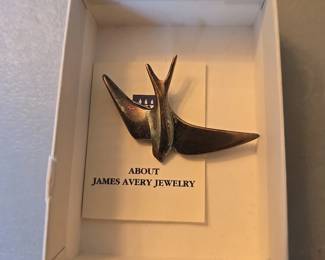 Retired James Avery "bird in flight"