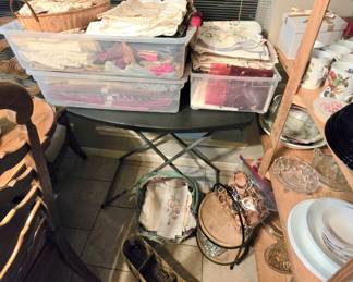 Lots of linens