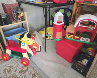 Vintage toddler toys