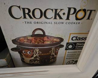 Owl-themed CrockPot 