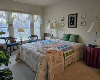 *** STILL AVAILABLE *** Queen mattress & box spring & frame