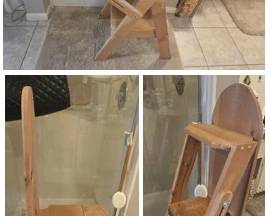 Ironing Board  Chair  Stool Allinone