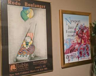 collectible framed posters