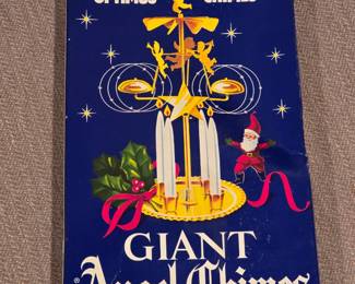 Vintage Optimus Chimes Giant Angel Chimes - no bar code 