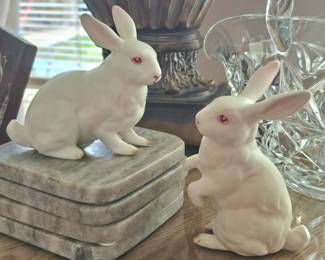 Lefton bunnies
