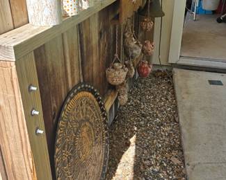 Lots of plants, pots, planters and outdoor decor