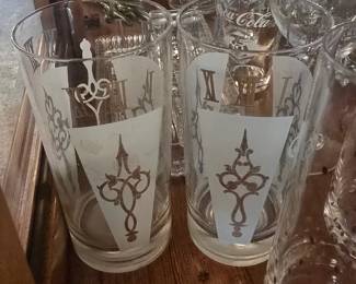 Vintage glasses circa 1950s