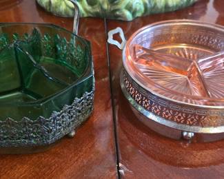 fancy serving dishes