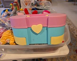 1990s vintage Caboodle make- up case