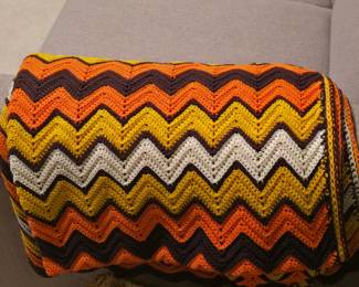 70s vibes!  Vintage Afghan 