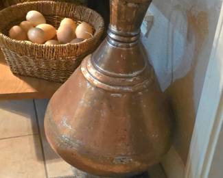 Beautiful copper urn/pitcher