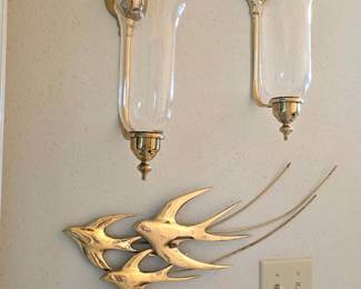 Vintage brass decor