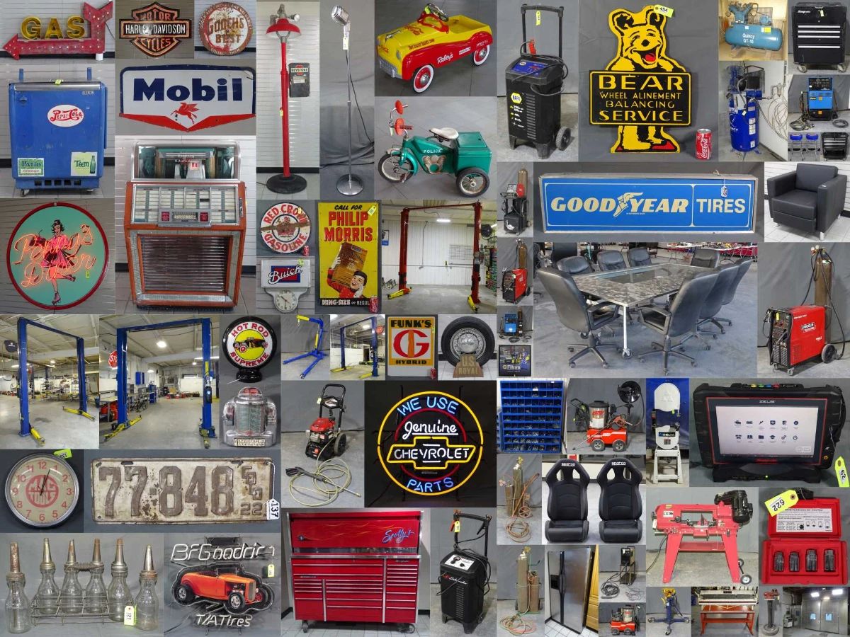 Amercic Steel Collage