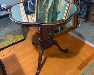 Mirror Topped table